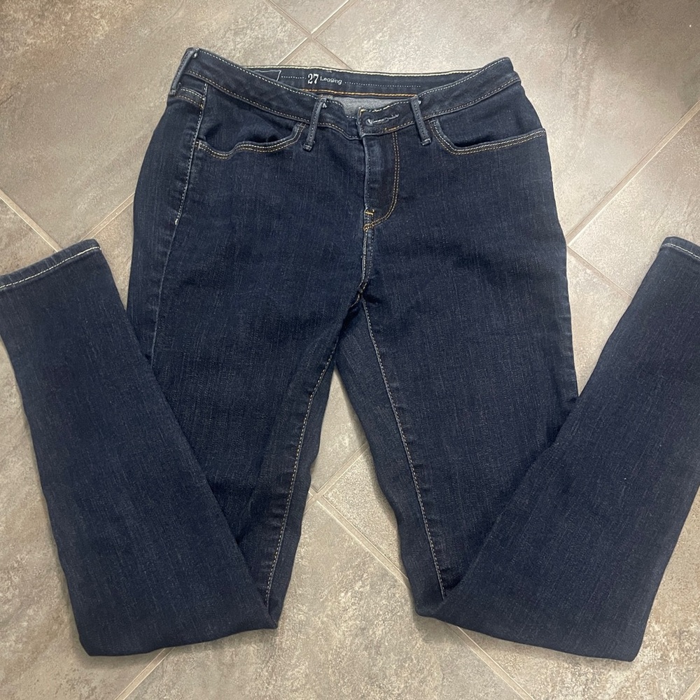 Levi's Women's Dark Blue Jean Leggings